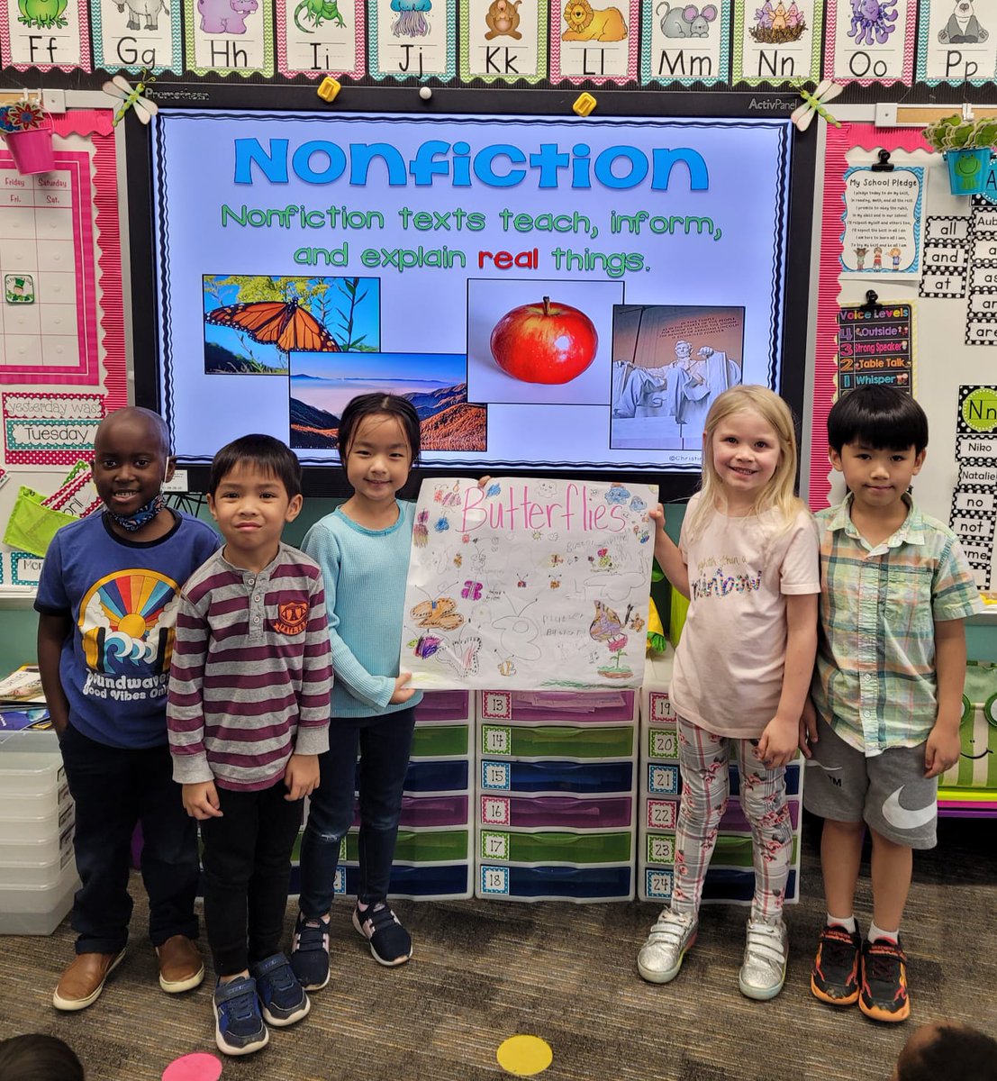 WoodardCFISD's tweet photo. The #ALLINWolfpack 3rd graders have inspired Kinder to read/write/present about non-fiction research projects @MFinalFour #MFinalFour #ReadToTheFinalFour with @CyFairISD #CFISDSPIRIT @suebrenz @jesmcallister @KGrahmann @MrsNgo04 @Woodard_Counsel @ReubertaBitz @MrsClevenger1 @KHOU https://t.co/0OCYFifusY