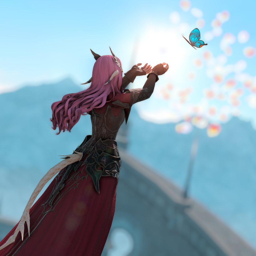 VishnyaLotis's tweet photo. Your pain, your hope, your sorrow, your dream... Offer them to the wind and walk with a lighter step towards your future.
🦋
#ffxiv #ff14 #ffxivcommunity #ffxivgpose #gposers #ffxivscreenshots #ffxivglamour #ffxivaura #ffxivraen #VLposes https://t.co/9b9NkNWYj5