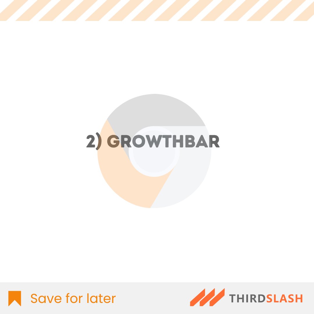 ThirdSlash's tweet image. Then SEO chrome will be very helpful &amp;amp; handy to assist you in developing your strategies faster.
1 MozBar
2 Growthbar 
3 Screaming Frog 

#Bestseoextentions #Seoextention #chromeextentions #chrome #Seo #seoagency #seostrategy #Digitalmarketing  #thirdslash