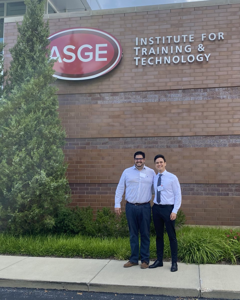 My first ever tweet is dedicated to my amazing co-fellow Tiago Martins, who I had the pleasure of training with at ASGE's first year fellows course last summer!