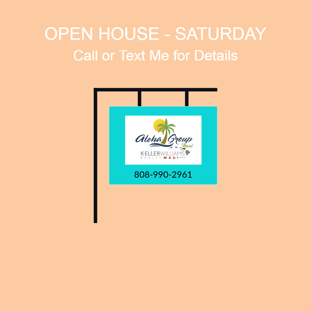 Open House - Napili, Maui
Napili Villas - 2 Bedroom/2Bathroom
Pet Friendly, Family Oriented
Spacious Condo in a Wonderful Community
Call or Text Me 📲808-990-2961