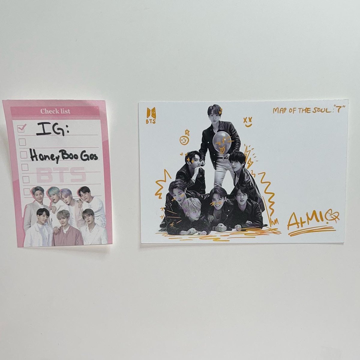HoneyBooGOs's tweet image. ✨WTS✨

BTS: Map of The Soul 7 postcard
✅

$5 + shipping

Shipping:
$2 stamp / $3.50 tracking 

#wts #btspcs #kpopsale #kpop #btsmapoftgesoul7 #HoneyBooGos #army #bts