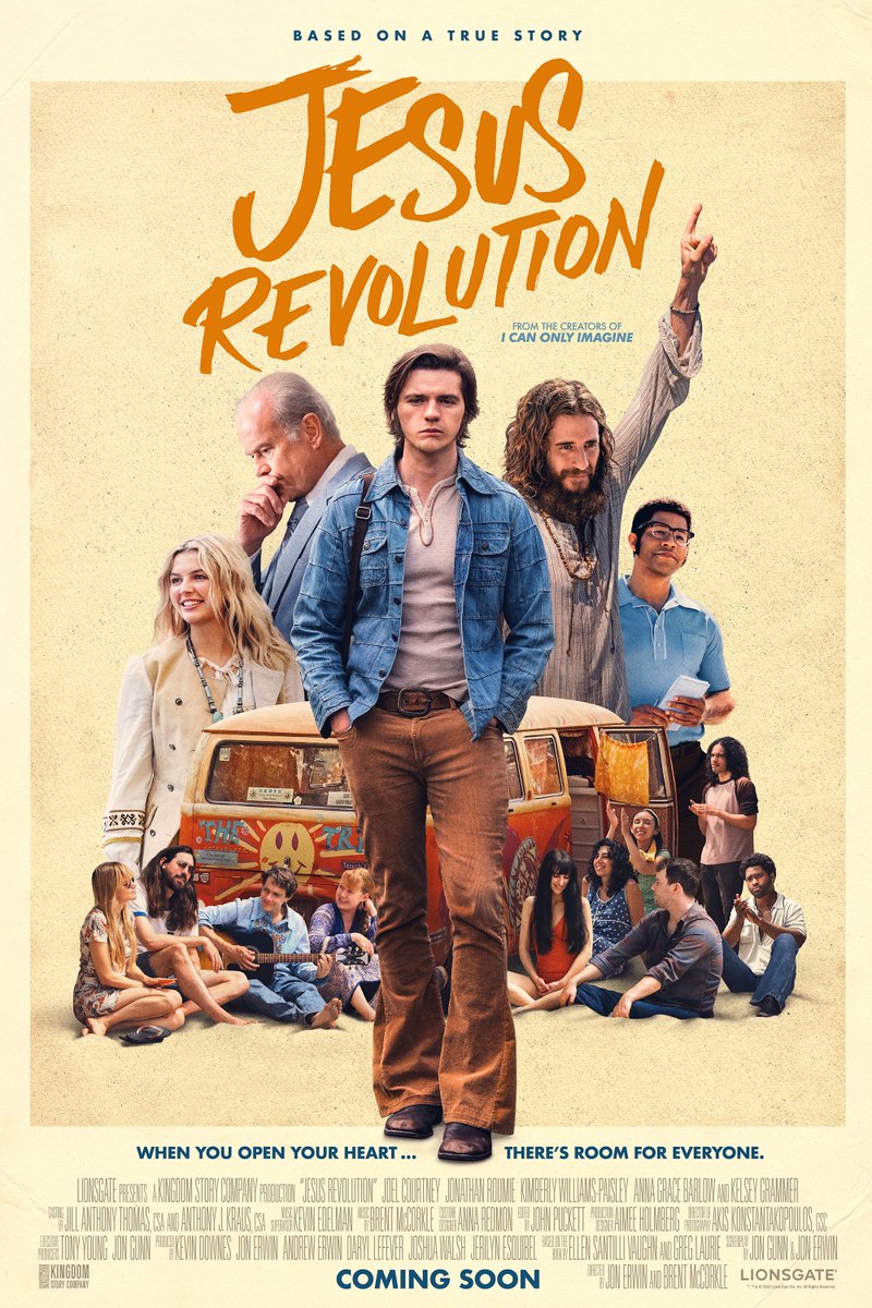 ChristMovieCent's tweet photo. Jesus Revolution back in theaters after a strong #3 opening weekend - and adding nearly 100 theaters for weekend #2! https://t.co/tFCK3klPnf