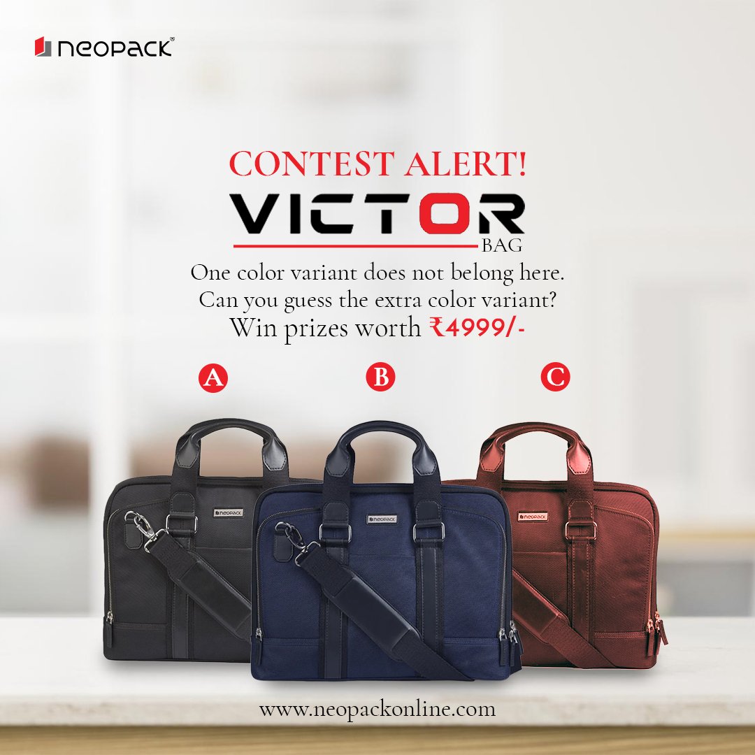 amehta121's tweet photo. @Neopackonline 👉 Option C 👉 This is the wrong ❌ color variant
#Neopack #Neopackonline #WinBigPrizes #Contest #HoliGiveAway #HoliContestAlert
Tagging😎
@TheDataAnalyser
@RakeshK73155212
@cool_bindra
@gourav247
@Neopackonline https://t.co/KHuTzAyzrI