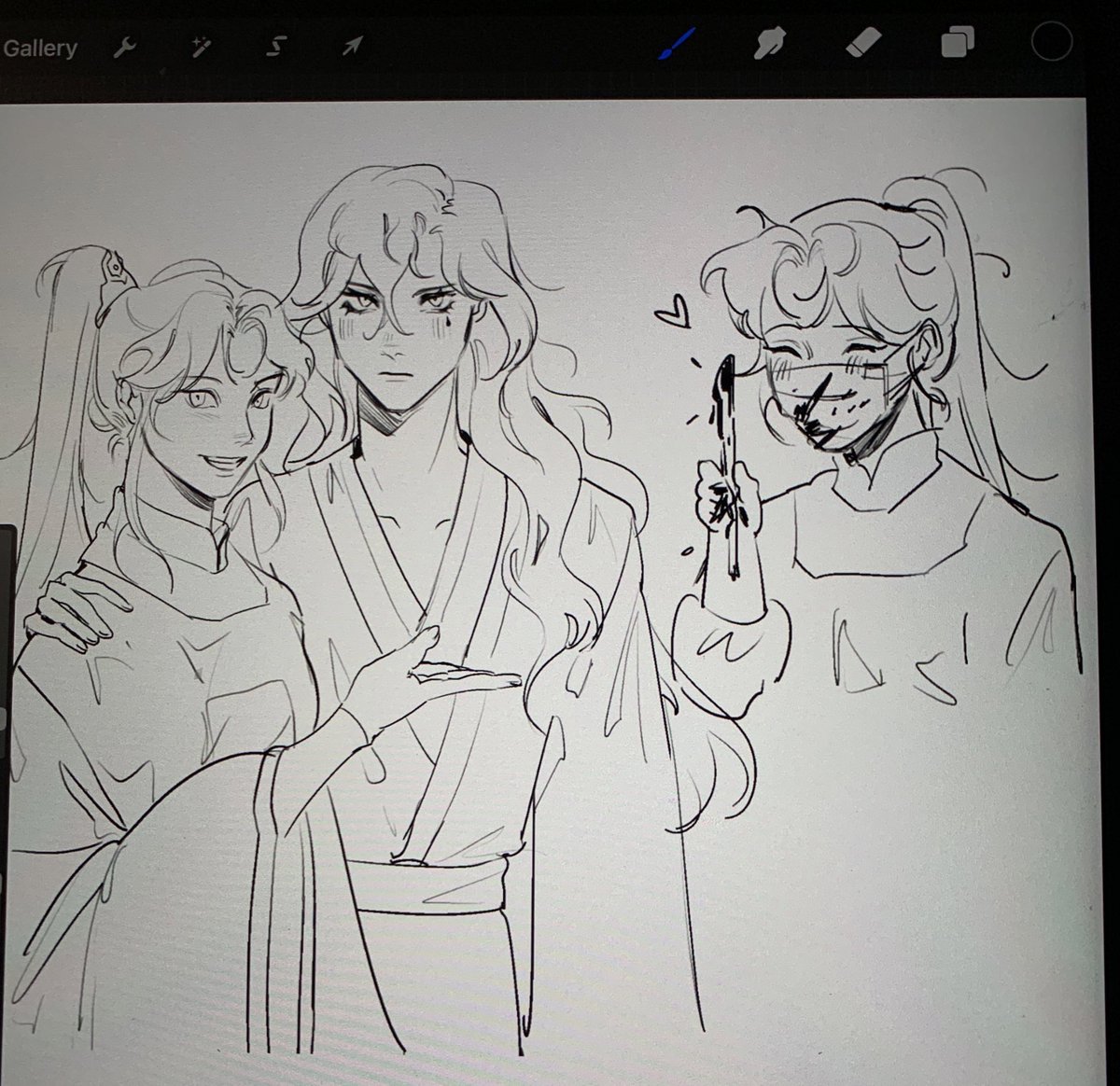 toybabez's tweet image. Some Misvil doodles of how I picture them 💕💕 #misvil