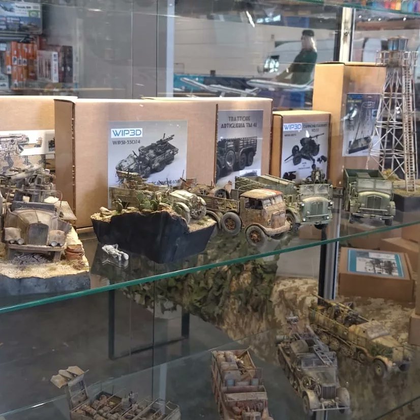 WIP3D_'s tweet photo. Venite a trovarci oggi e domani al @ModelExpoItaly, ci trovate allo stand di #astromodel

#stampanti3dmodena #3d #wip3d #3dprinted #3dprint #3dprinting #stampa3d #modellismo #resinmodel #resinkit #scalemodel #plasticmodel #modelkits #modelhobby #3dprintedmodel #modelexpo https://t.co/G3jJVkbWni