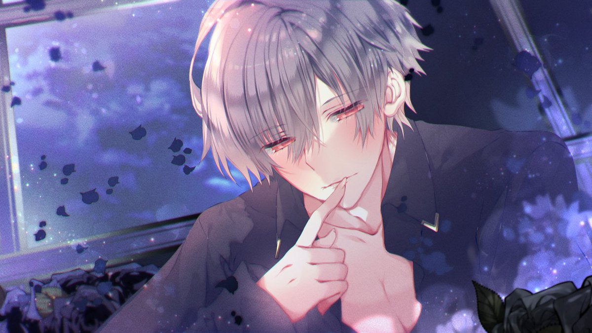 「碧凪レン様(*˘︶˘*).。.:*黒薔薇(*˘︶˘*).。.:*気に入らなかたの」|むーのイラスト