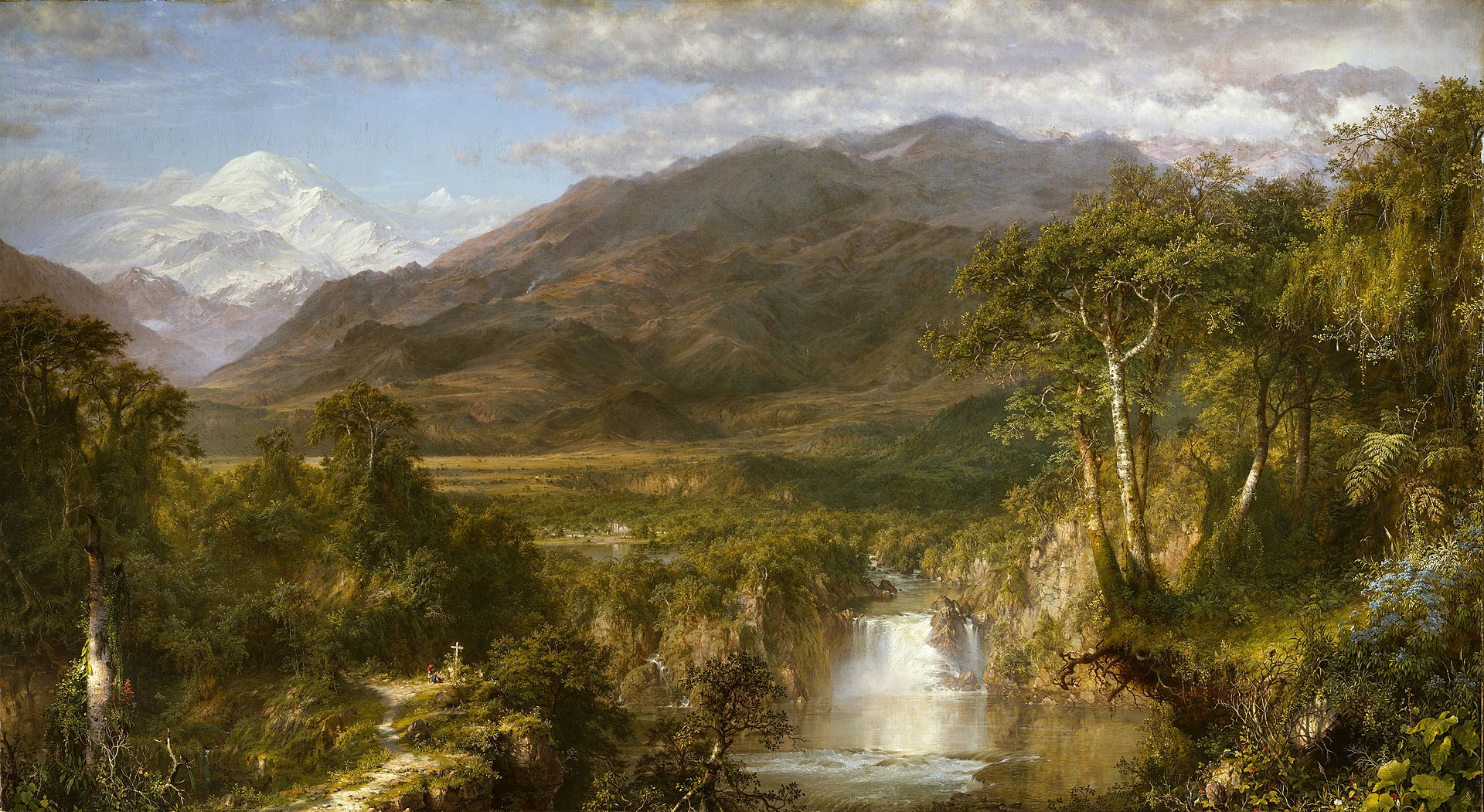 He was a hugely popular artist whose paintings sold for large sums. Crowds queued up to see them whe