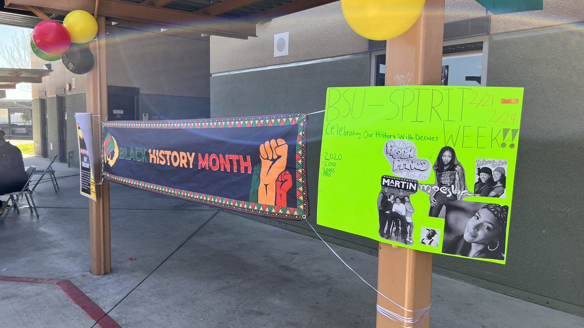 rms_tigers's tweet photo. Our very own RMS BSU Club brought the house down with their house party event today. What a way to close Black History Month. #rialtomiddleschool #integrityanddetermination https://t.co/6mNLiSWmeK