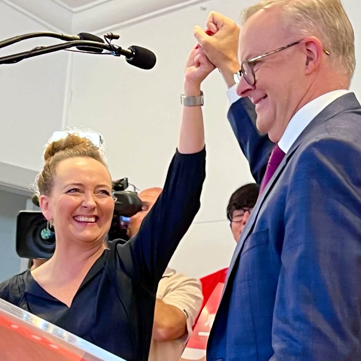 VictorianLabor's tweet photo. We’re in in Aston today with @albomp and @australianlabor to officially launch Mary Doyle’s by-election campaign! #AusPol https://t.co/9mTSLc731J