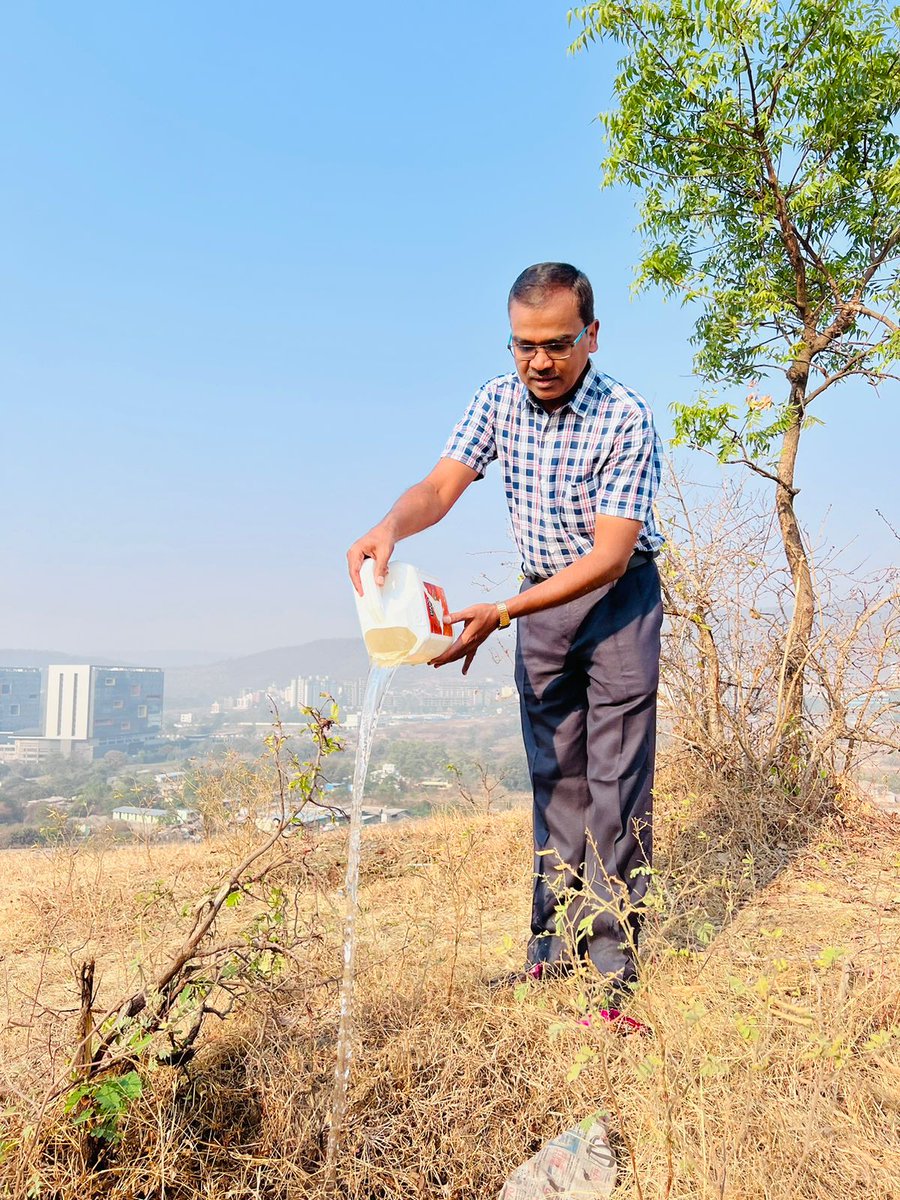 Pune_Go_Green's tweet photo. ✔️Yesterday and Today , Good amount of watering activities done
✔️ Tree Trimming
✔️ Tree maintenance
Thanks to all Volunteers 🙏🏻
🌳 #PuneGoGreen 🌳
#Purpose4life
#self4society
#changemakers
#weekendsmile
#GoGreen
#volunteering
#naturelovers
#savetrees
#plantations
#trees https://t.co/QGWpyLVUnX