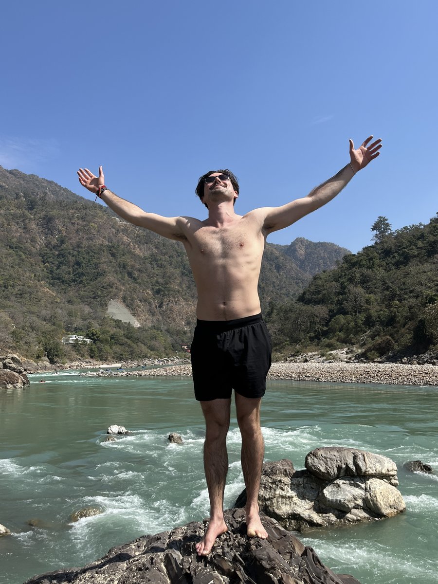 Yoga Excursion to Neem Beach Rishikesh, India is a wonderful way to escape the chaos of daily life and find inner peace. 
Web: real-happiness.com
#AdventureSeeker #SpiritualRejuvenation #kundaliniyoga #yogaretreat #yogaretreat2023 #rishikeshdiaries #YogaExcursion