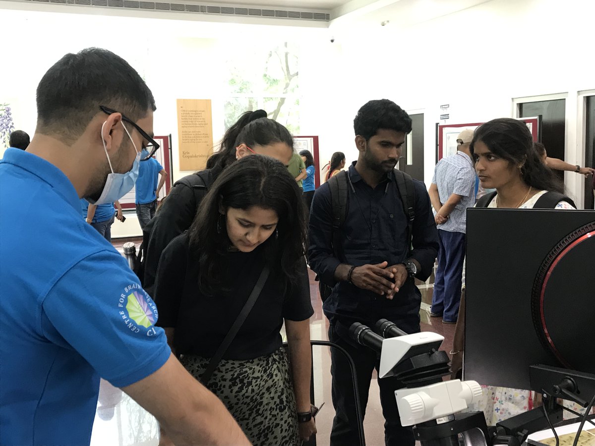 CBR_IISc's tweet image. #IIScOpenDay2023 is finally here! Much to share with and much to learn from enthusiastic visitors.

✨Posters, brain models, cognitive test demos, quizzes, games for kids...

...all received with inspiring levels of curiosity.

What better way to spend the weekend?
@iiscbangalore