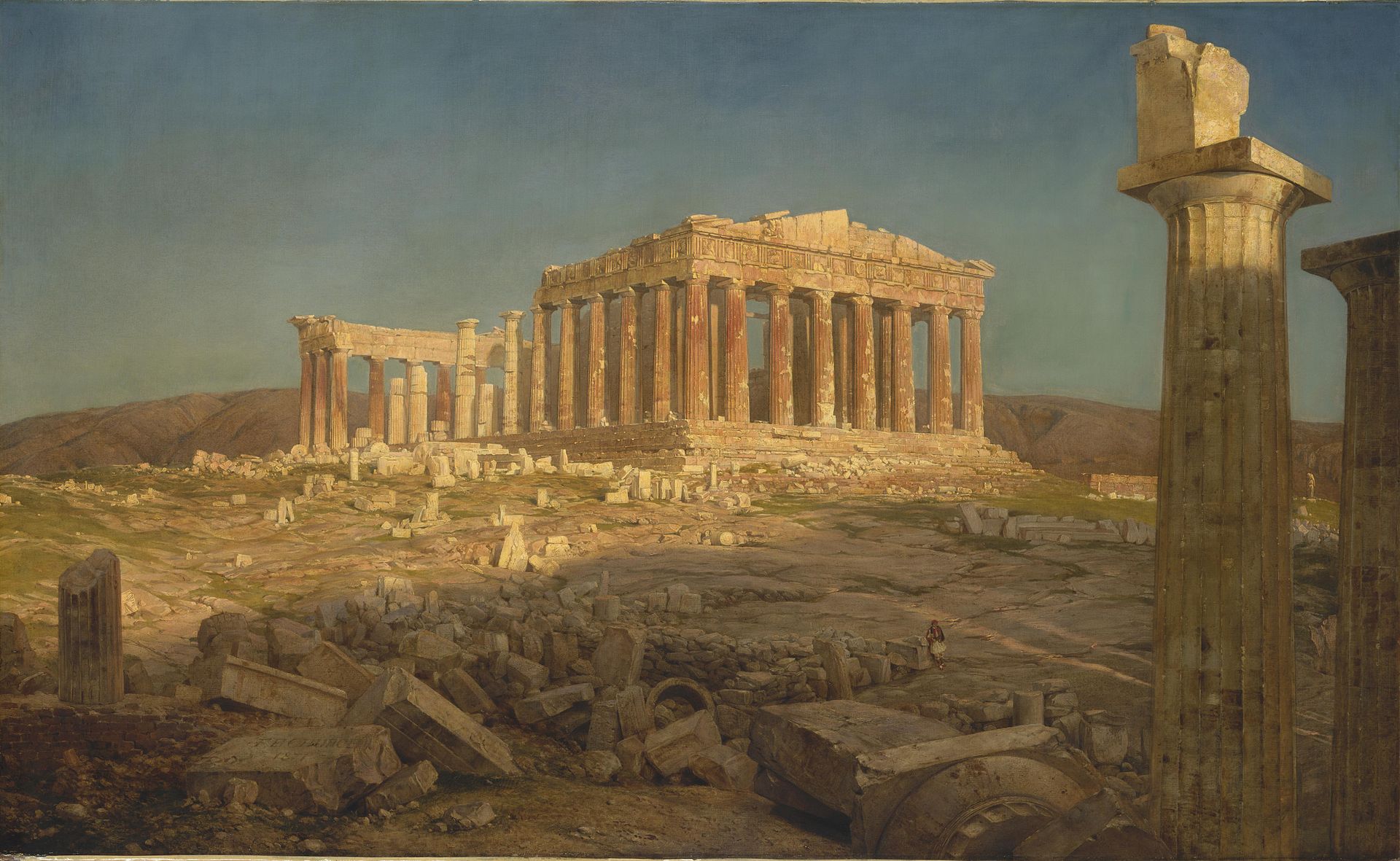 Church later travelled widely, first to Europe and then to the Middle East, where he painted everyth