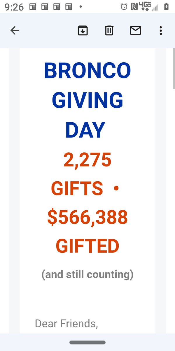 Wow!!!! 💙🧡💙🧡
#BleedBlue 
#BroncoNation 
#BroncosGive