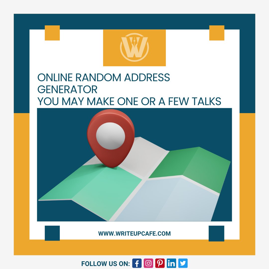 The Fake Address Generator is useful &amp; innovative by thousands of individuals, corporations &amp; government institutions.
Click the link to know more: writeupcafe.com/free-seo-tools…"
#FakeAddressGenerator #randomaddressgenerator #seotools #writeupcafe #writeupcafetools
