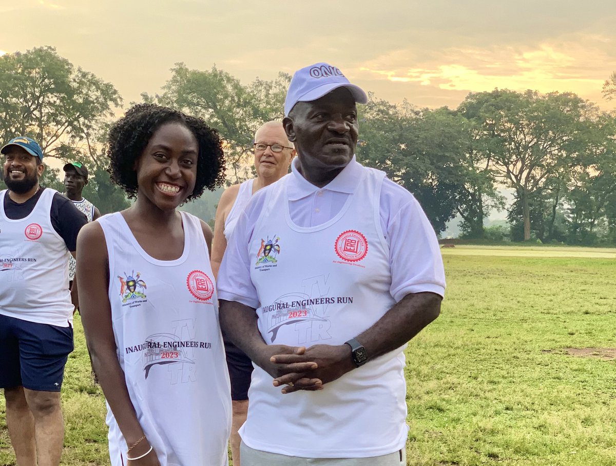 DeniseKyozira's tweet image. Celebrating World Engineering Day this morning at the Inaugural Engineers Run with the Minister of Works and Transport @GenWamala @MoWT_Uganda and the Registrar, @rnamugera of @ERBUganda 

#WED2023UG
#WorldEngineeringDay2023