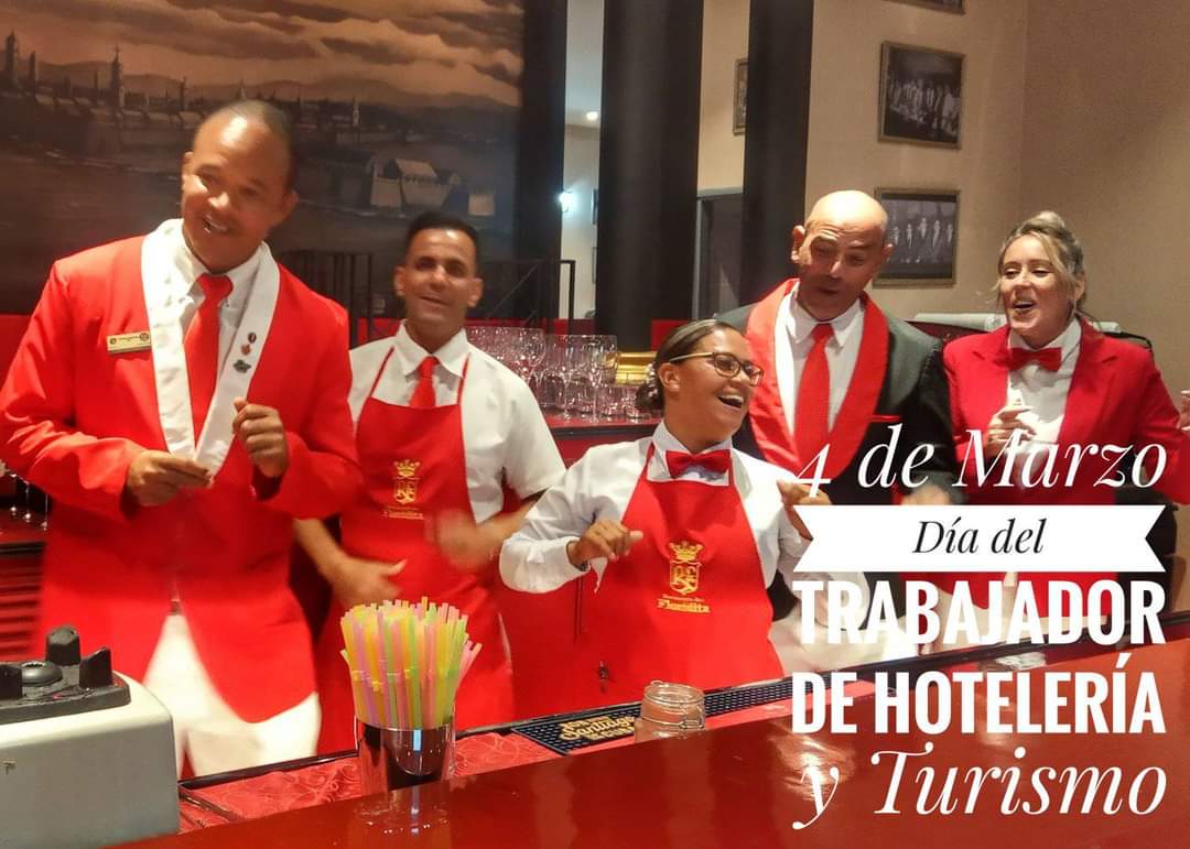 4 de Marzo, "Dia del Trabajador de la Hoteleria y el Turismo" Muchas Felicidades  para todos nuestros Compañeros, admiración, respeto, cariño y un gran Reconocimiento por su trabajo con Amor.
#VaraderoTravel 
#CubaÚnica