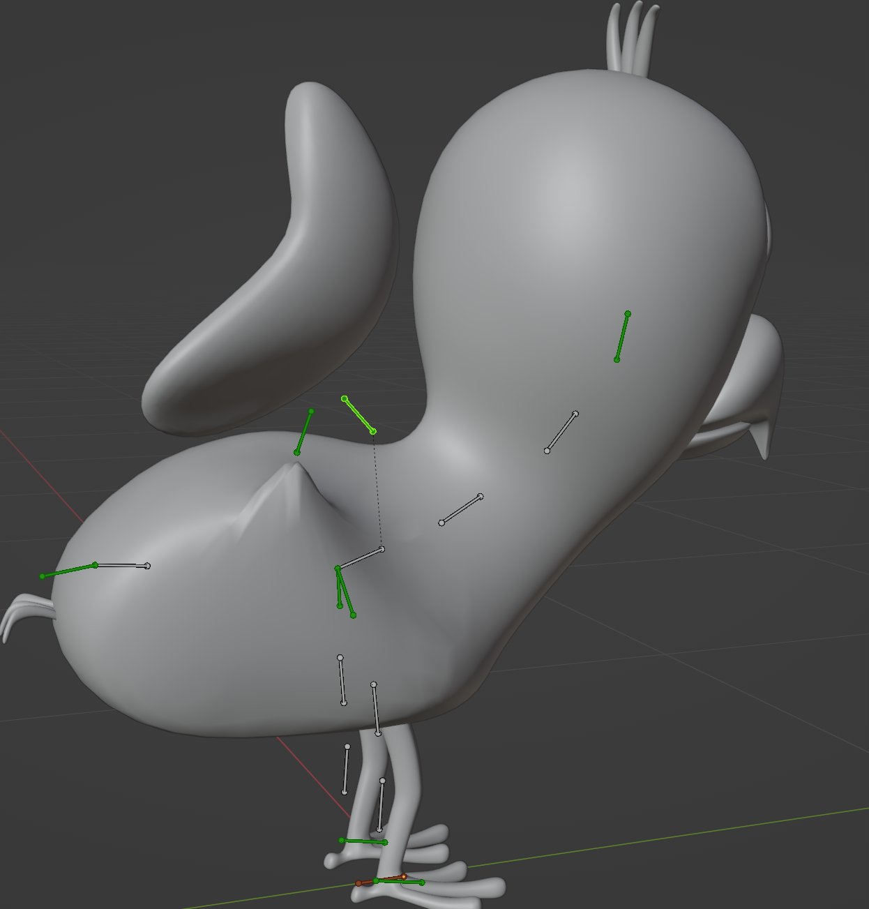 MLSpence on X: Opila birds model and UVs remains completely