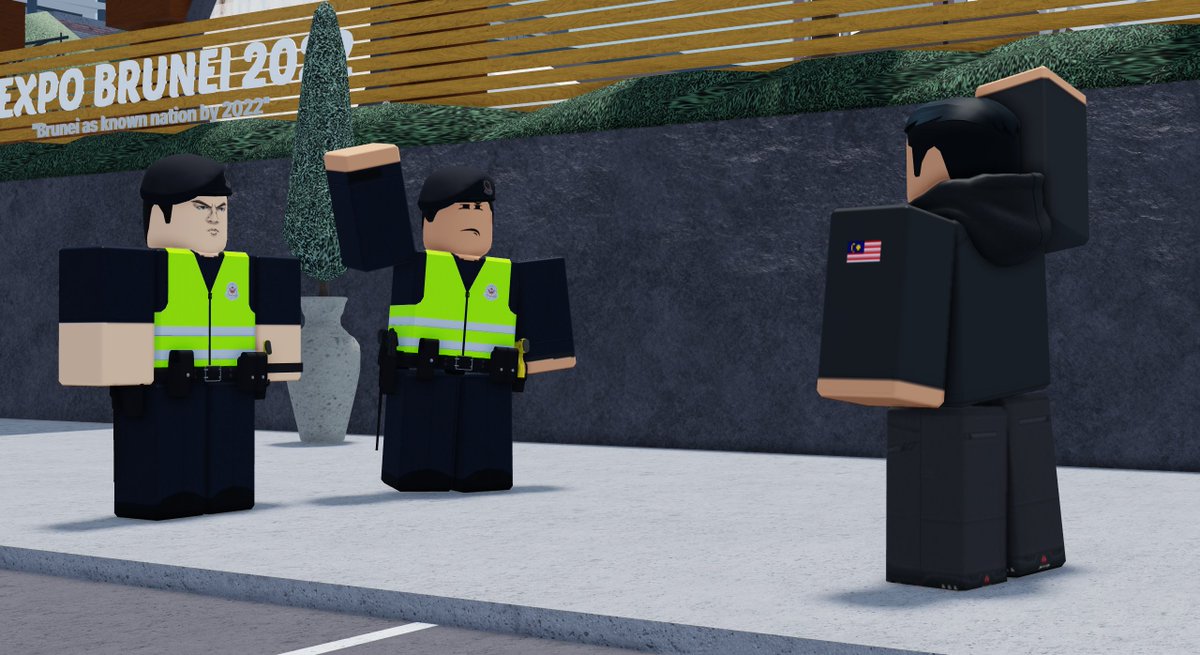 Polis Diraja Brunei ROBLOX tweet media