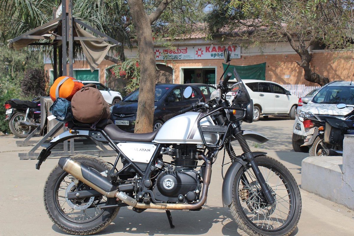 TravelerMad's tweet photo. Riding a Himalayan bike isn't just a hobby, it's a way of life. It's about embracing the journey, conquering challenges, and discovering hidden gems along the way. The Himalayan bike rider is not just a rider, but an adventurer with an unquenchable thirst for exploration. #bike https://t.co/zbcw0fzxLx
