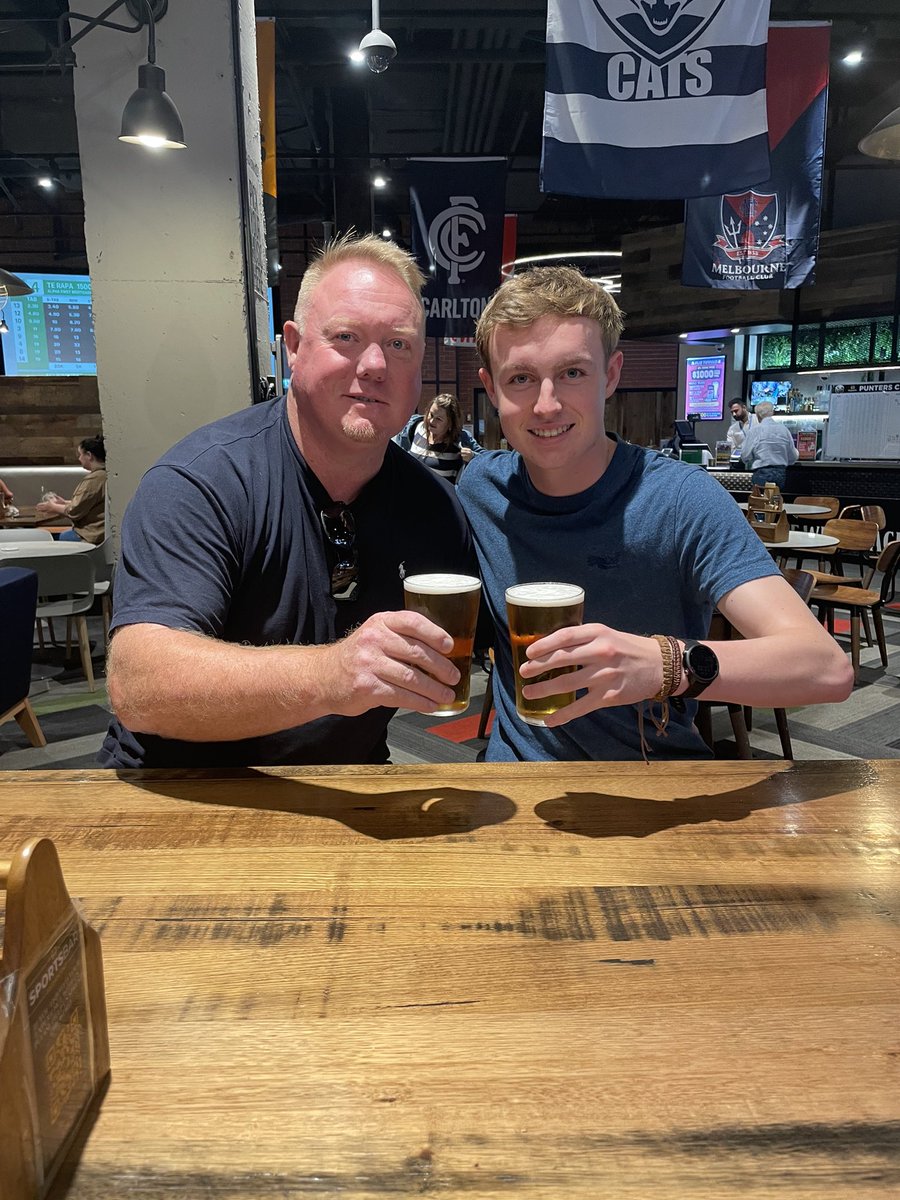 Happy 18th to son #2 Luke - first of many pots ahead of you. Proud of you son, go get em son. 🍺👌🙏