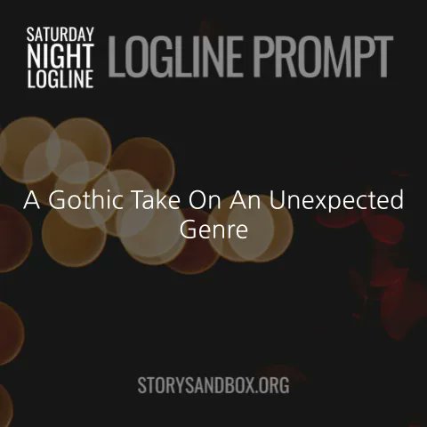 Story_Sandbox's tweet photo. Saturday Night Logline Prompt
3/4/2023
A Gothic Take On An Unexpected Genre
#writing #write #writenow #writer #writers #writingchallenge #writingexercise #writingprompt #prompt #creativewriting #story #stories #storysandbox #storywriting #writestories  
@StorywritingSch https://t.co/kp9MZMqOCR