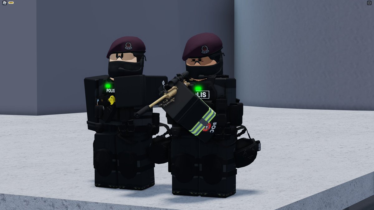 Polis Diraja Brunei ROBLOX tweet media