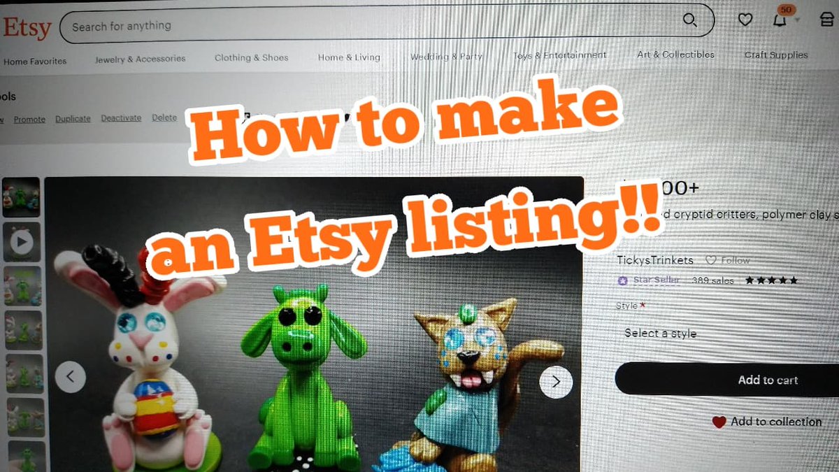 TickysTrinkets's tweet image. *New YouTube video up now! Link to my channel is in my linktree in my bio. 
.
.
.
#youtube #youtubeupload #videoupnow #art #fyp #polymerclay #etsy #etsyseller #howto