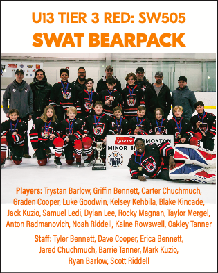 HockeyEdmMag's tweet photo. Our latest edition of the Hockey Edmonton Magazine features two SWAT Hockey teams that won gold at Quikcard Edmonton Minor Hockey Week. Congrats @SWATHockey https://t.co/qJ20bx4M5B