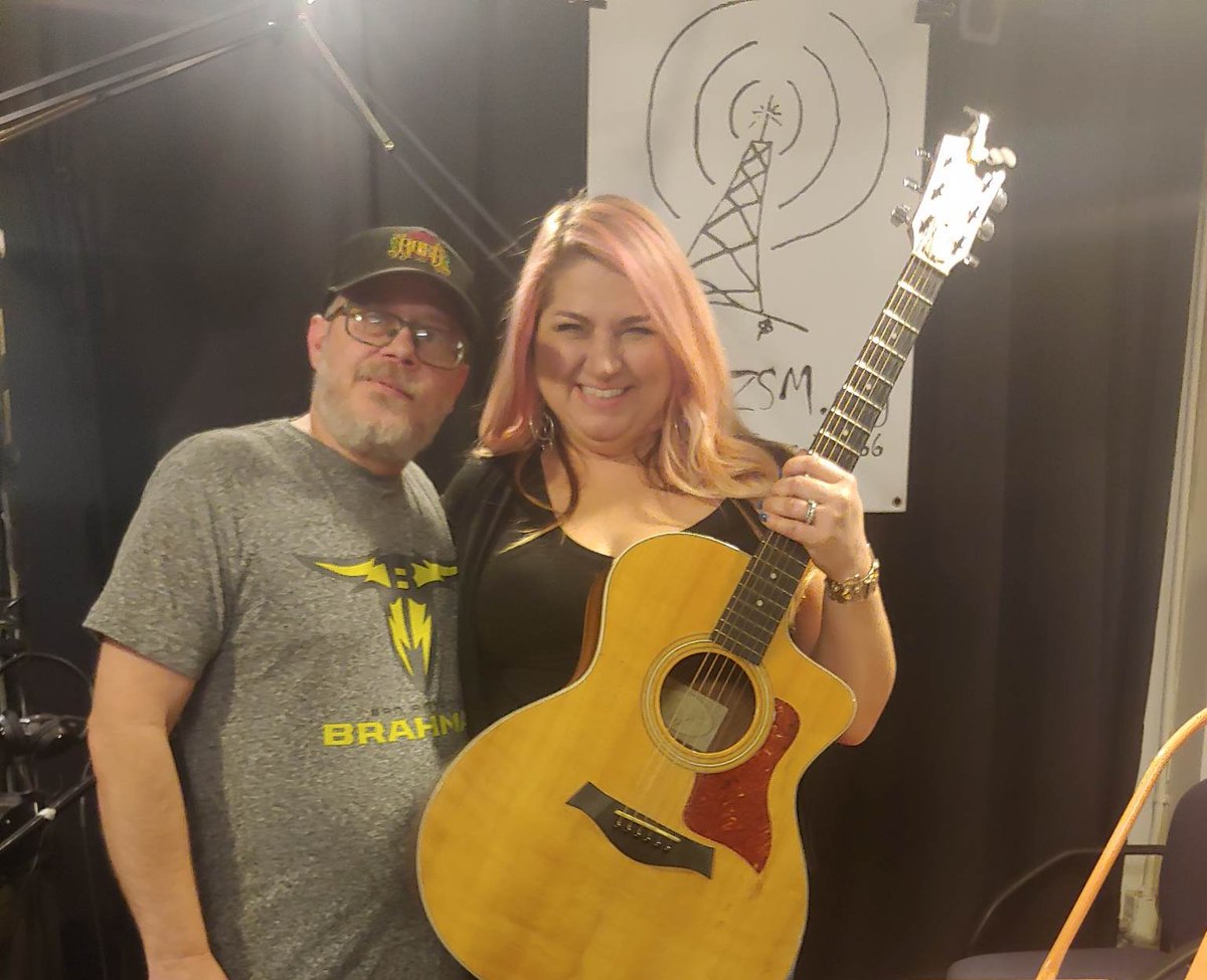 ThunderBrosa's tweet photo. Felt great being on @KZSMFM @Carole0529 again. Thanks to @ReneDeann for the live music and fun chat. Really great meeting you. Great songwriting, with a beautiful and powerful voice.  Please like her page, follow her on all of her social media platforms and download her music. https://t.co/LIl9XlcDoN