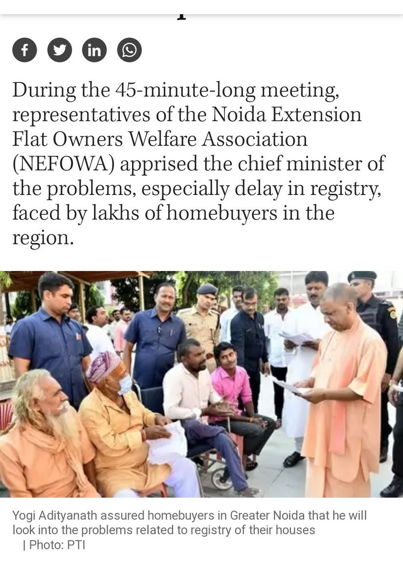 amitanand_1975's tweet photo. @PMOIndia
@UPGovt 
@CMOfficeUP 
@nsitharaman
@MoHUA_India
@MCA21India
Thank you CM Yogiji for meeting aggrieved Noida  Homebuyers 🙏
Please look into the issue of Jaypee homebuyers too. Nearly 14 years (2009) and  66 months into IBC (2017) 
No solution yet. https://t.co/Q2wPQjN3A3