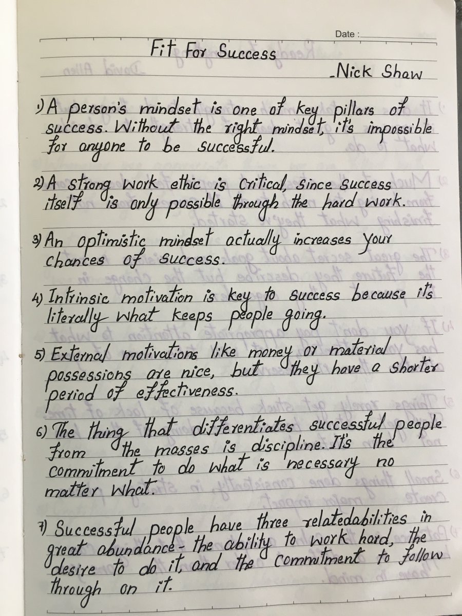 iFaridSayyed's tweet image. TeaBook of Fit For Success by Nick Shaw

#Fitness #fitforsuccess #success