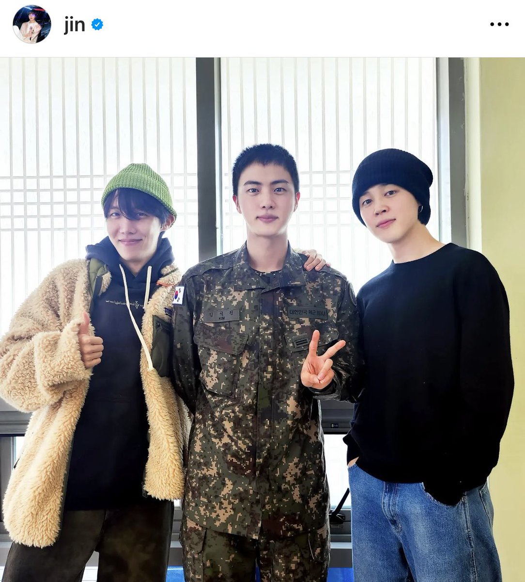 พี่จินพี่โฮปจีมินอยู่ด้วยกัน 😭 :