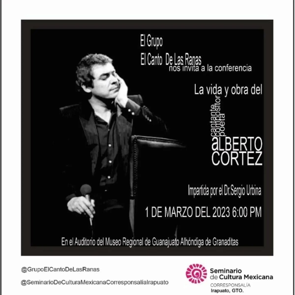 Una gran conferencia de nuestro miembro de la corresponsalía de Irapuato el doctor Sergio Urbina