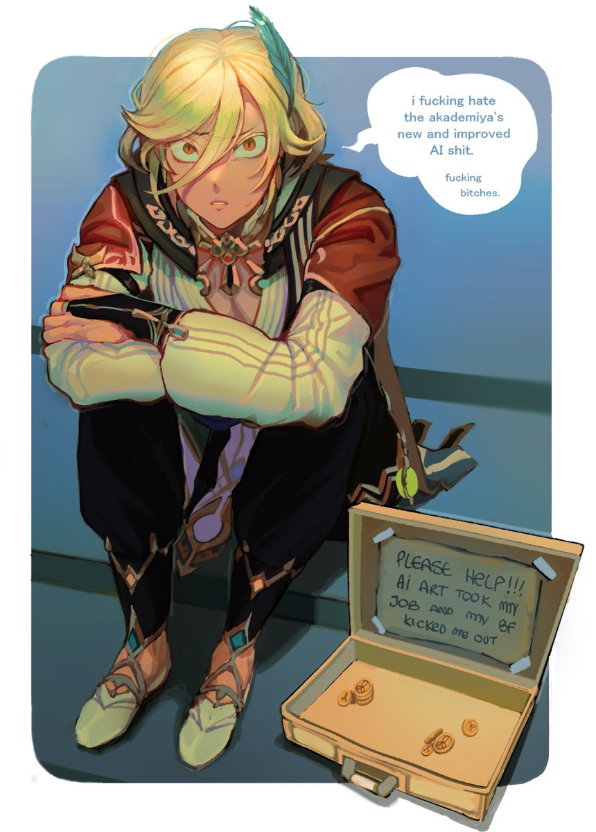 this is what the suitcase is actually for
#Kaveh #GenshinImpact