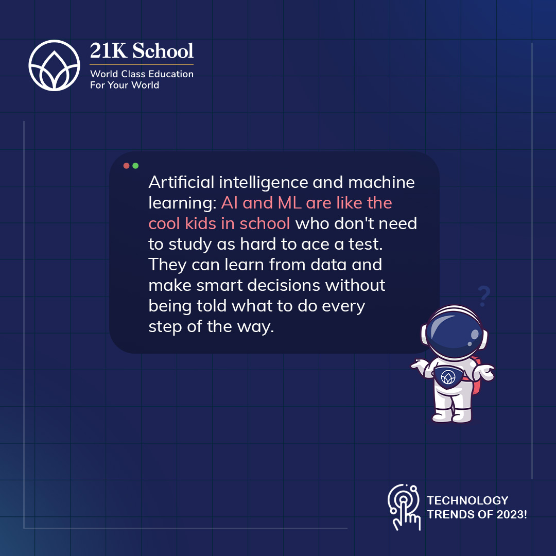 21Kschool's tweet image. Data-driven decisions just got a whole lot smarter with AI and ML 📈 #datascience 

#AIdecisions #MLstrategy #smarttech #21kschool #k12shools #elearning #worldclasseducation #futureofeducation #onlineeducation