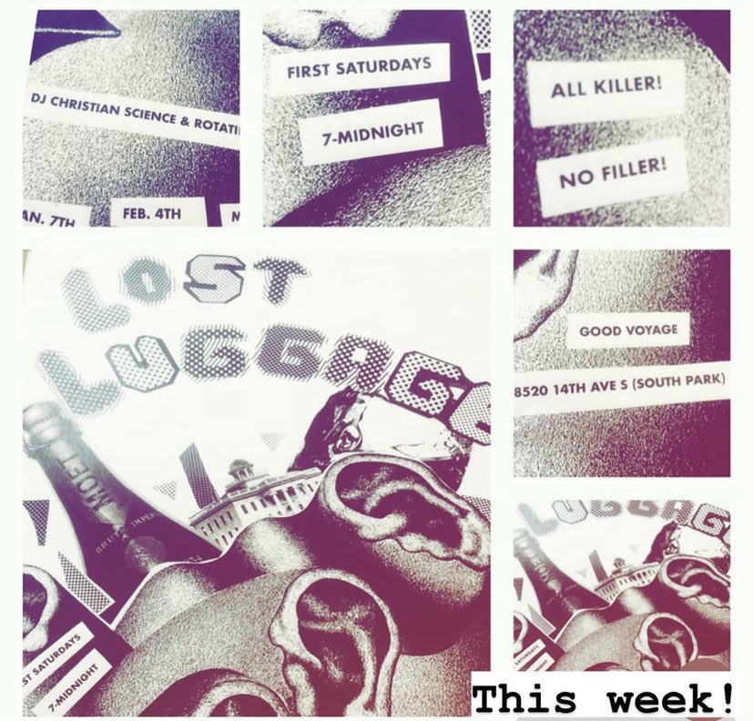 Catch me spinning Vinyl with Christian Science (DUG) tomorrow at Good Voyage in South Park