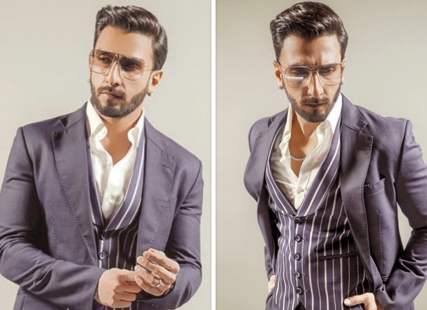 Channel1india's tweet image. #RanveerSingh knocks it out of the park in #greypant-suit with #pinstriped #waistcoat

#Bollywood #bollywoodfashion #newlook #bollywoodactor
