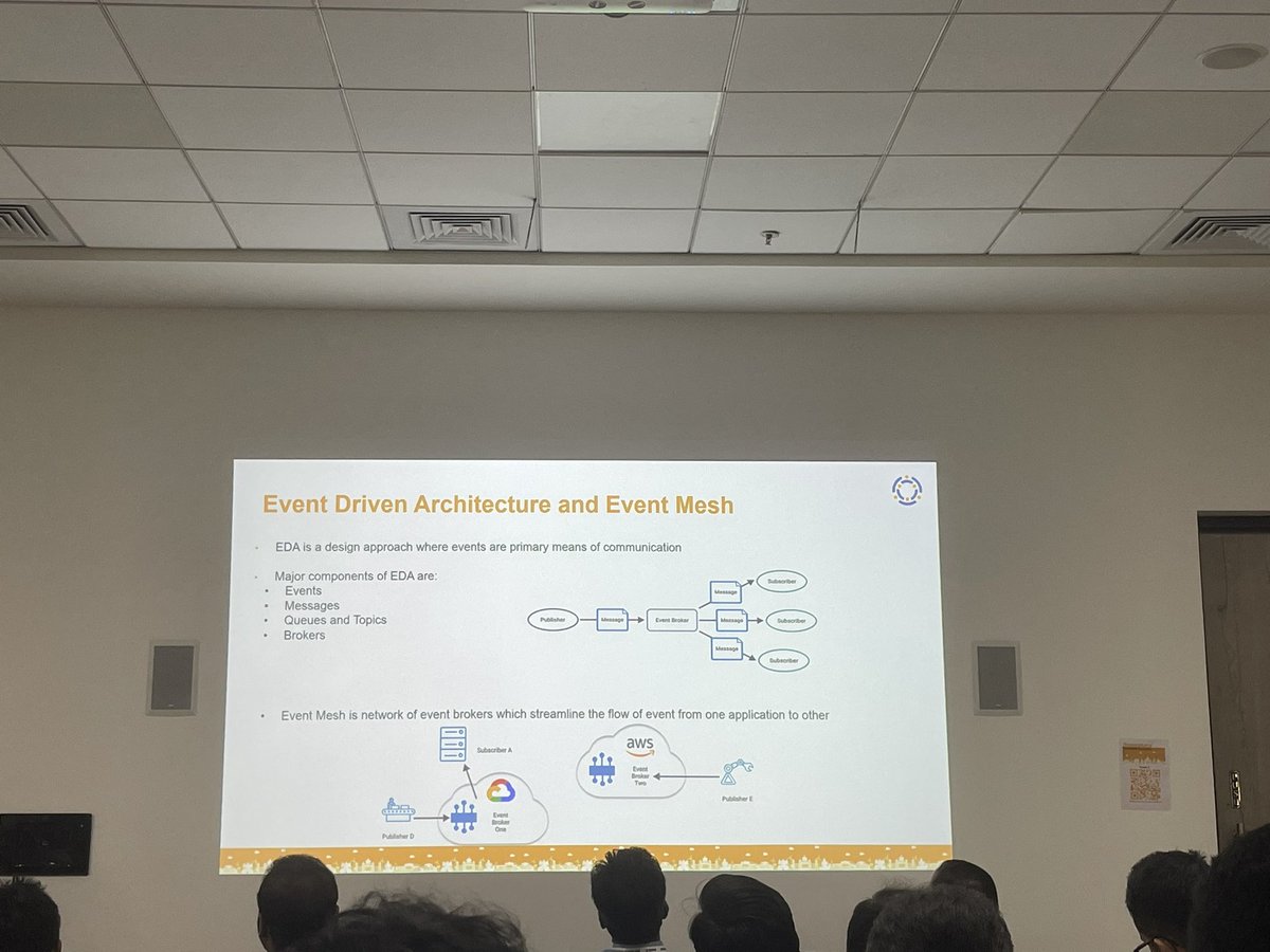 SriramK03320508's tweet image. Event Driven Architecture &amp;amp; Event Mesh Session 
#sitBLR #SAPCommunity 
#saplabs #sapInsideTrack