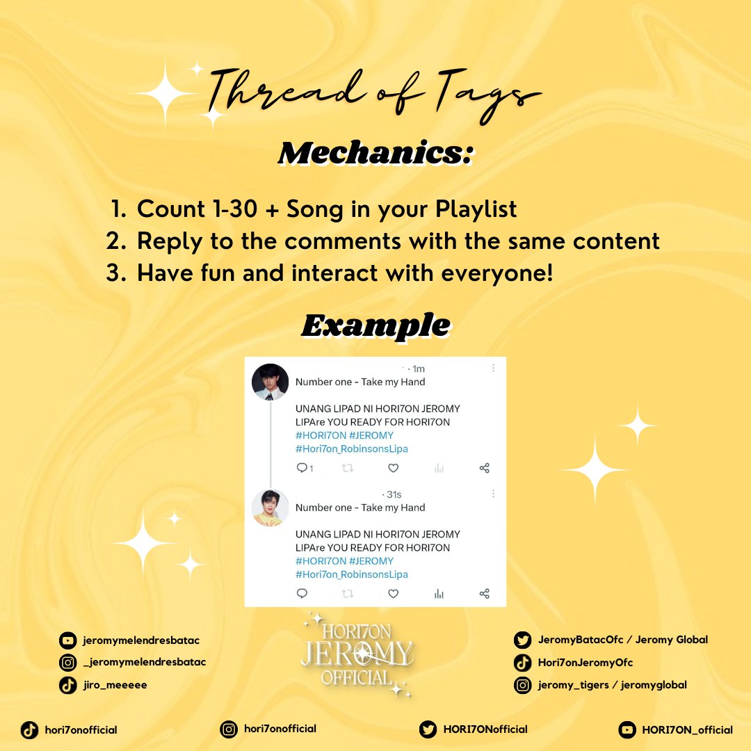 HORI7ON JEROMY OFFICIAL 🐯 on Twitter: