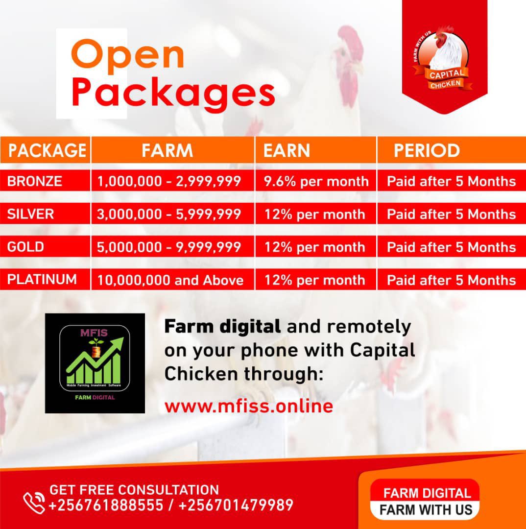 KevinEmmilie4's tweet photo. The moment you do a transfer to @capitalchicken2 through @mfissonline, your account will be credited on a daily for 150days it will now be ready for you to get your profit in cash.
#FarmWith https://t.co/WApUeA6Cnb