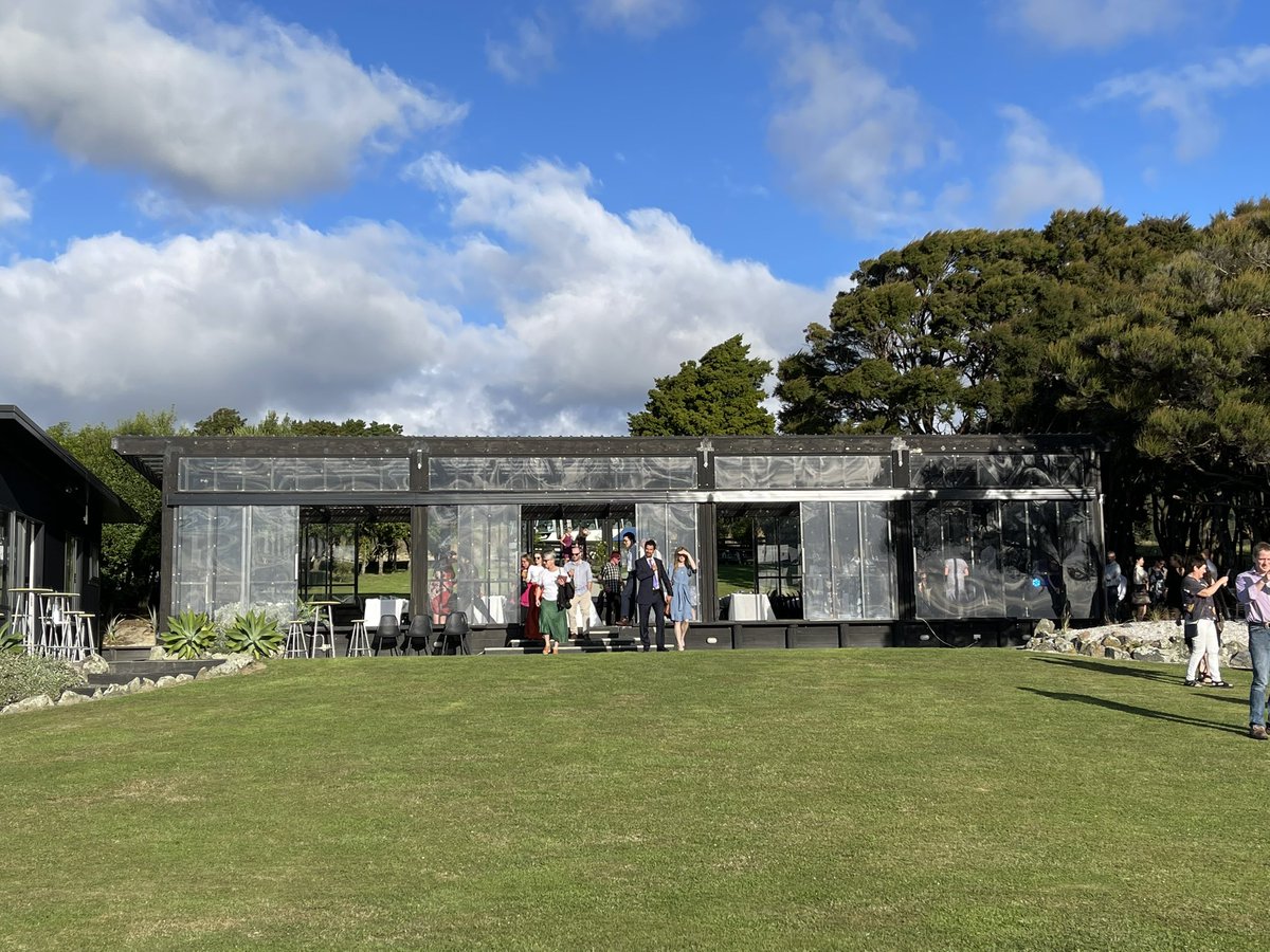 Looking forward to seeing everyone at the conference dinner with a beautiful backdrop #vsaonz #summerhouse #nelson