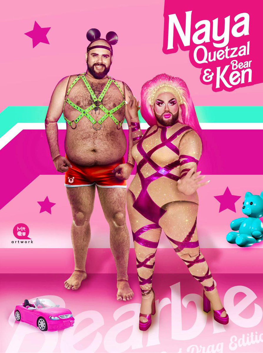 NayaQuetzal's tweet photo. No dejes que tus inseguridades se apoderen de ti! Se lo que quieras ser! #bearbie #nayaquetzal #beardedqueen #bearqueen #drag #dragmx https://t.co/d9AsCZflhk