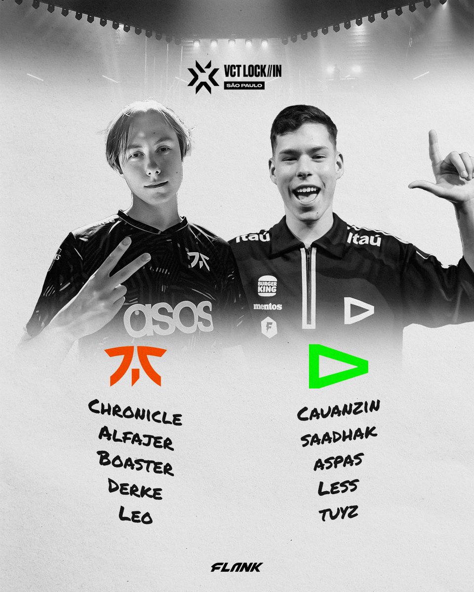 🏆 2023'ün ilk VCT şampiyonu bugün belli oluyor!

20.00 | 🇪🇺 FNATIC vs. LOUD 🇧🇷