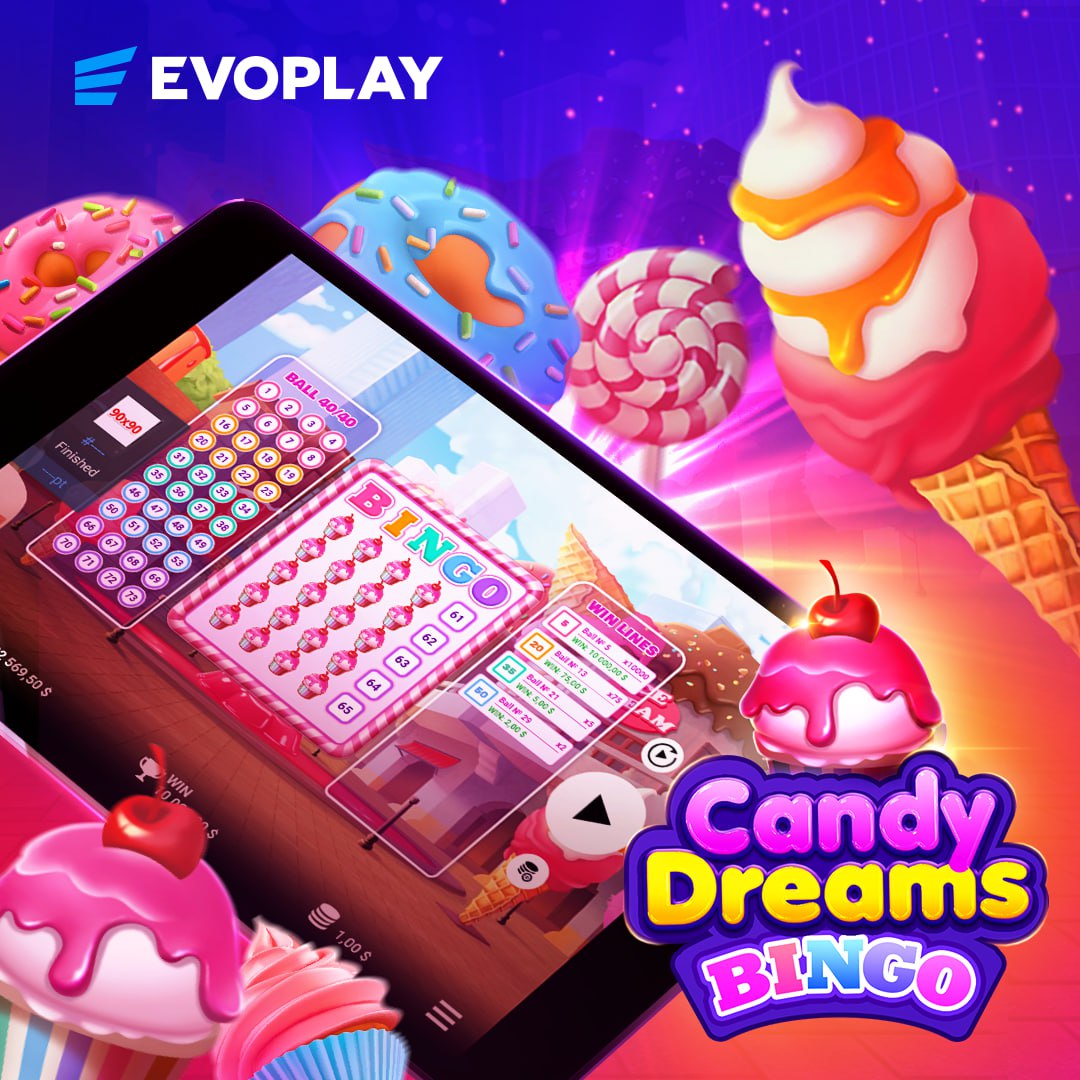 Indulge your sweet tooth with Candy Dreams Bingo! &#127852;&#127881; This new game from @EvoplayGames is sure to satisfy your craving for fun and excitement. 

Play now at:  

