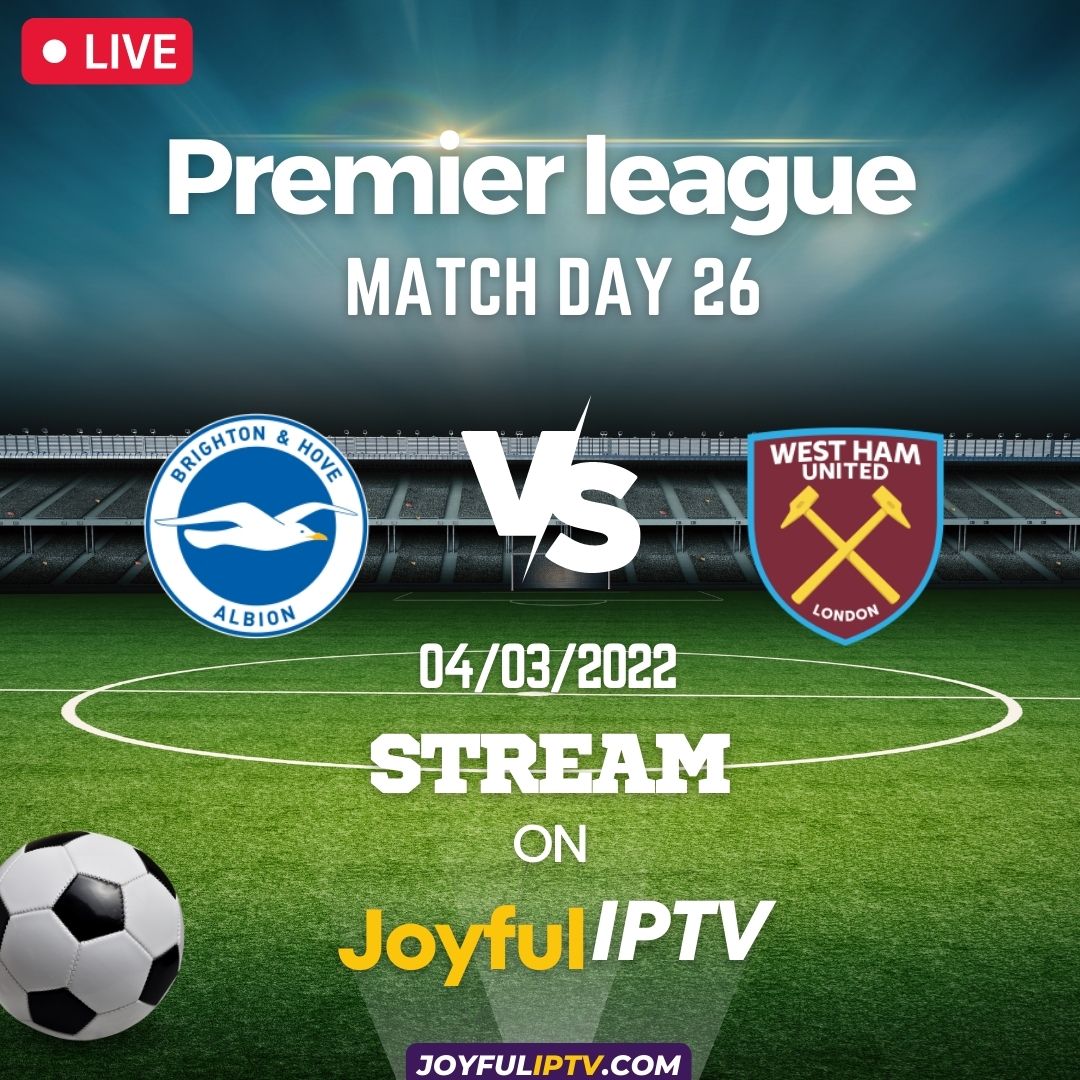 Watch the live match England Premier League on IPTV 

Brighton and Hove Albion v West Ham United

#psalms #amarone #boom #hospitality #weekly #ericssonmwc #privacy #sketchbook #women #blackqueen #thecastingcrew #lucifam #committoimpact