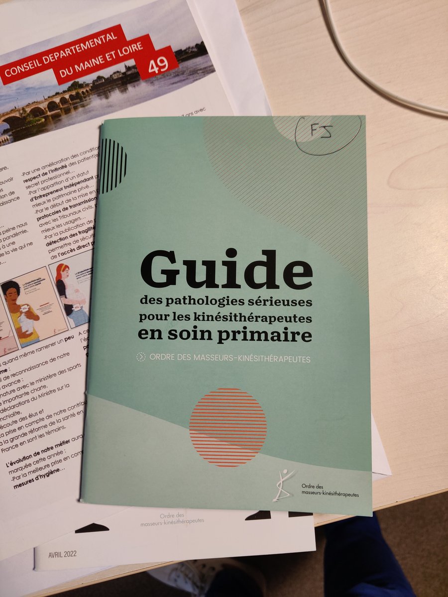 J'ai vraiment trouvé extrêmement pertinent ce guide qui facilite l'accès primaire en compilant quelques diag differentiel de TMS, bravo aux traducteurs. 
#teamkine