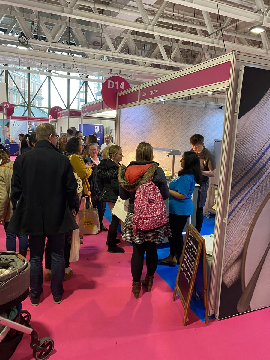 Day 2 of @childcareedexpo in full swing at @apetitouk stand D14! 🥘🍴 #childcare #earlyyears