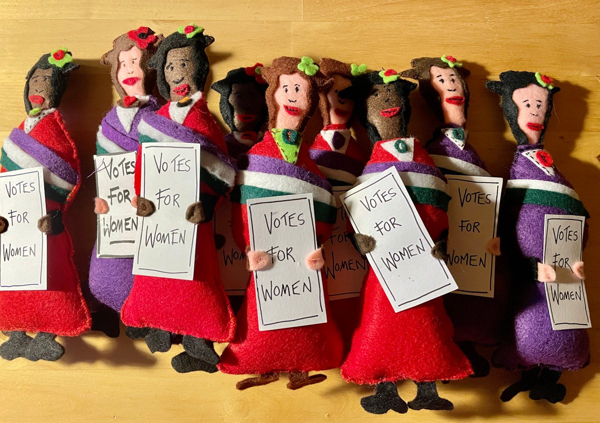 BraveYourDay's tweet photo. Excited to share the latest addition to my #etsy shop: Ruth the Suffragette Felt Doll - boxed in purple tissue paper. Historical figure. Handmade. Perfect International Women's Day gift. https://t.co/v1lSdg0pZG #suffragette #doll #historicalfigure  #payitforward https://t.co/68gTcTRJHo